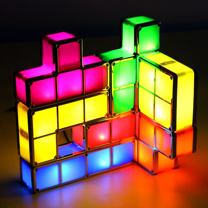 Retro Block LED Desk Lamp