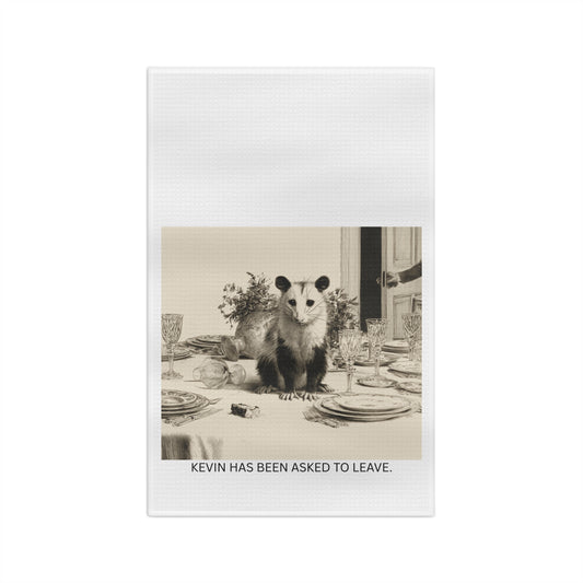Kevin Has Been Asked to Leave Tea Towel | By The Way