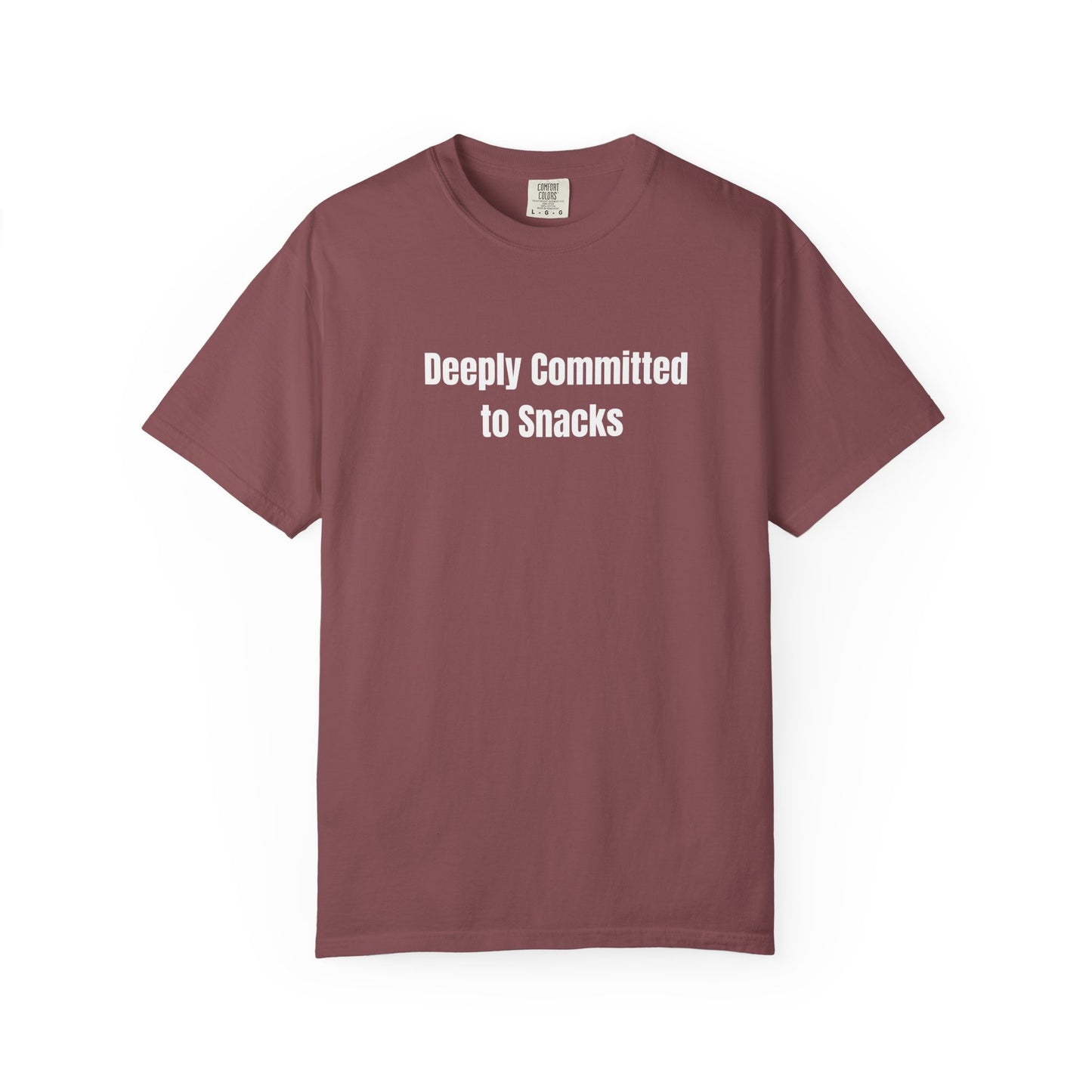 Deeply Committed to Snacks - T-Shirt | By The Way