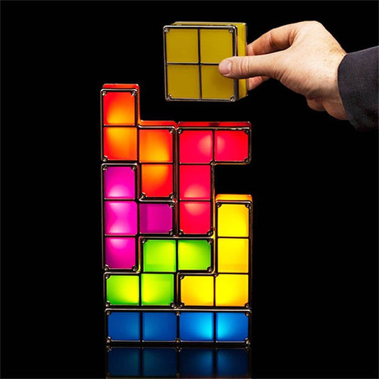 Retro Block LED Desk Lamp